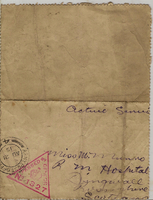 WW1 letter sheet from LC Murdoch Munro to Miss M. Munro dated  circa 21st August 1915