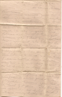 WW1 letter sent from LC Murdoch Munro to Mary Munro, undated circa 1915 (c/o Capt Mackenzie-AMLO, Le Havre) Friday