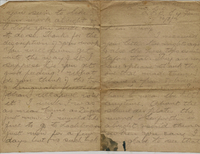 WW1 letter from LC Murdoch Munro to Mary Munro dated 26th June 1915