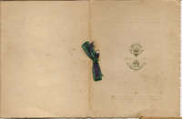 WW1 Christmas card (Seaforth Highlanders)1916 from Murdoch Munro, France 1916