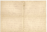 WW1 letter from LC Murdoch Munro to Mary Munro circa 16th September 1915 