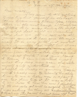 WW1 letter from LC Murdoch Munro to Miss M. C. Munro, dated 27th January 1915