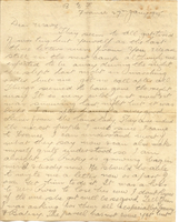 WW1 letter from LC Murdoch Munro to Miss M. C. Munro, dated 27th January 1915