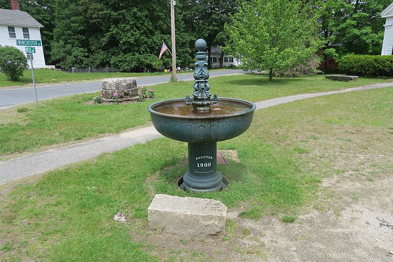 Image of Captain Ball's Fountain, photograph by Allen Young